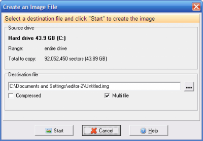 Screenshot of the application GetDataBack - #4