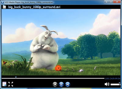 Screenshot of the application VSO Media Player - #3