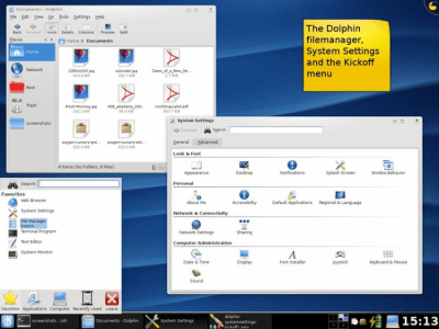 Screenshot of the application KDE - #2