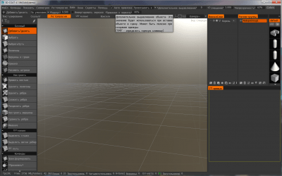 Screenshot of the application 3D Coat - #5