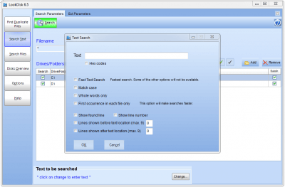 Screenshot of the application LookDisk - #4