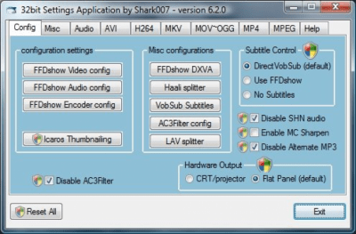 Screenshot of the application Windows Vista Codec Package - #1