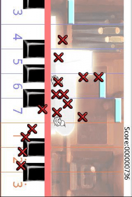 Screenshot of the application Angel Piano - #1