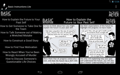 Screenshot of the application Basic Instructions Lite - #1