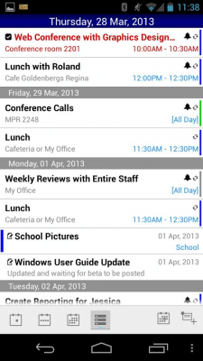 Screenshot of the application TouchDown for Smartphones - #6