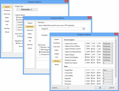Screenshot of the application PicPick - #3
