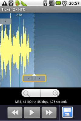 Screenshot of the application Mp3 RingTone Free - #1