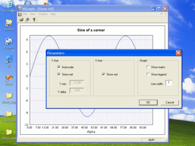 Screenshot of the application VIGraph - #2