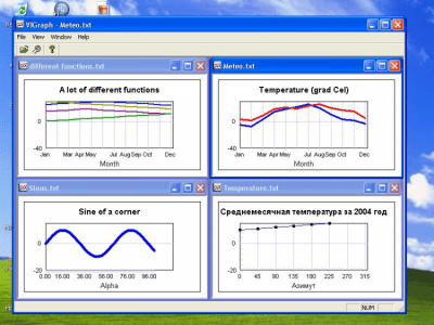 Screenshot of the application VIGraph - #3