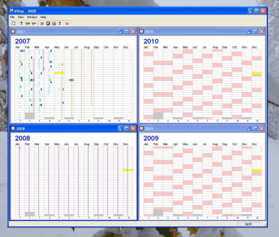 Screenshot of the application VIDay - #4