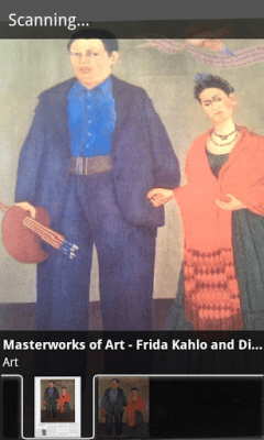 Screenshot of the application Google Goggles - #6