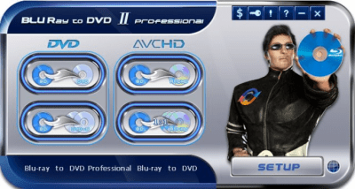 Screenshot of the application Blu-ray to DVD Pro - #1