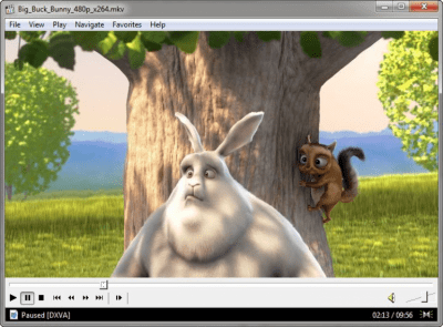 Screenshot of the application Media Player Classic - Home Cinema - #1