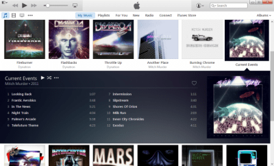 Screenshot of the application iTunes - #4