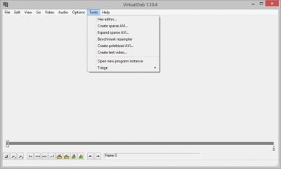 Screenshot of the application VirtualDub - #4