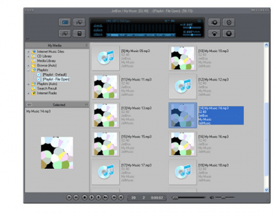 Screenshot of the application jetAudio Basic - #1