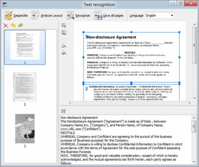Screenshot of the application Scanitto Pro - #3