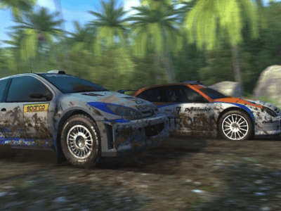 Screenshot of the application SEGA Rally - #3