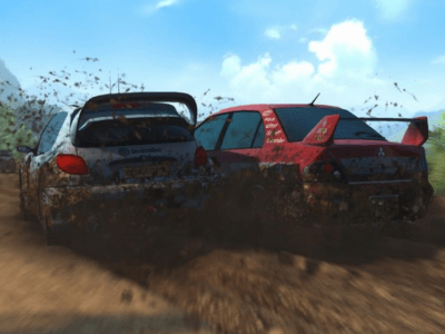 Screenshot of the application SEGA Rally - #4