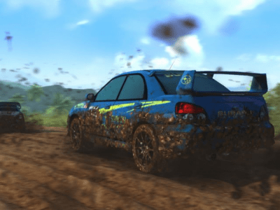 Screenshot of the application SEGA Rally - #5