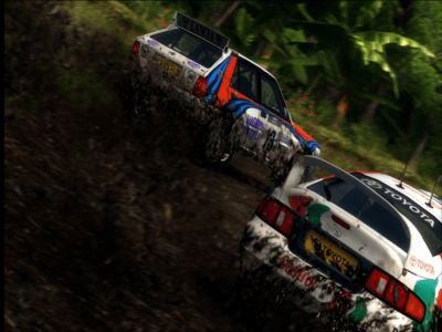 Screenshot of the application SEGA Rally - #9