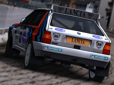 Screenshot of the application SEGA Rally - #10