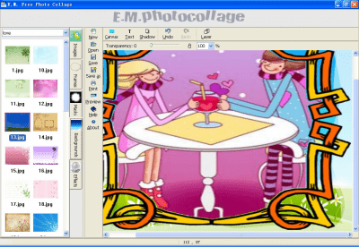 Screenshot of the application Free Photo Collage - #3