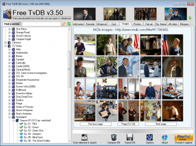 Screenshot of the application Free TvDB - #7