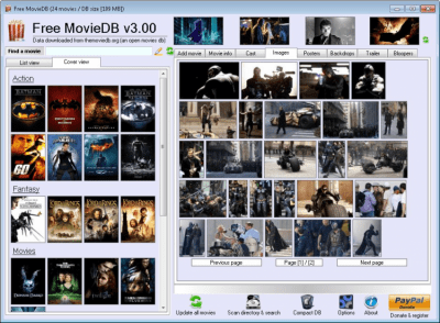 Screenshot of the application Free MovieDB - #5