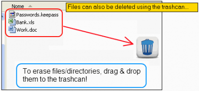 Screenshot of the application Free File Wiper - #2