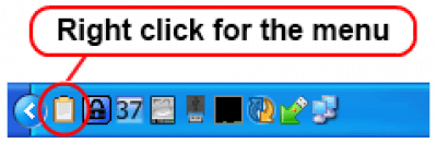 Screenshot of the application Free Clipboard Manager - #3