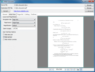 Screenshot of the application STDU Converter - #2