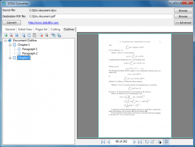 Screenshot of the application STDU Converter - #5