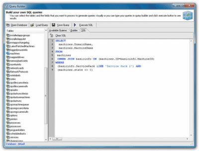 Screenshot of the application Network Inventory - #11