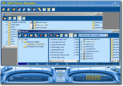 Screenshot of the application AV MP3 Player Morpher - #5
