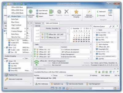 Screenshot of the application EMCO WakeOnLan - #6