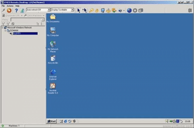 Screenshot of the application EMCO Remote Desktop - #1