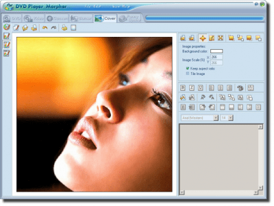Screenshot of the application AV DVD Player Morpher - #5