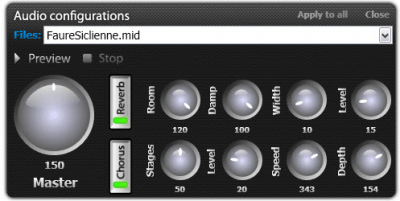 Screenshot of the application AV MIDI Converter - #2