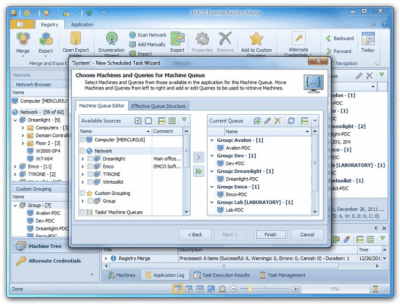 Screenshot of the application EMCO Remote Registry Merge - #3