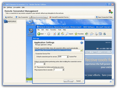 Screenshot of the application EMCO Remote Screenshot - #4