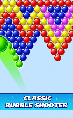 Screenshot of the application The Bubble Shooter game - #2