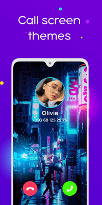 Screenshot of the application Color Phone Launcher - #5