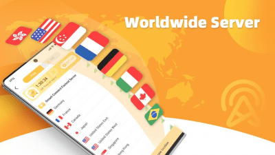 Screenshot of the application Color VPN - #4