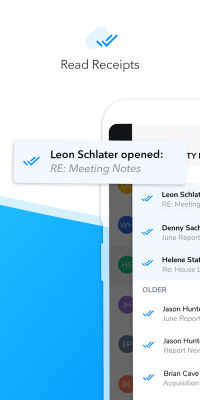 Screenshot of the application Criptext Secure email - #3