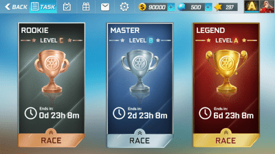 Screenshot of the application Street Racing 3D - #5