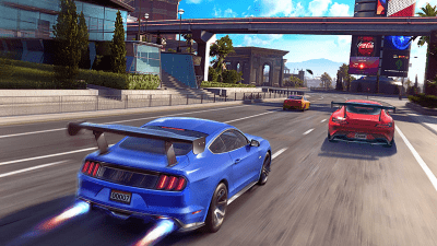 Screenshot of the application Street Racing 3D - #6