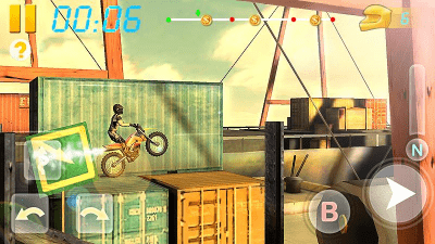 Screenshot of the application Bike Race 3D - Bike - #1