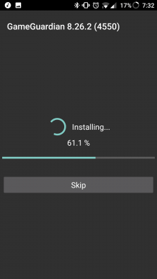 Screenshot of the application GameGuardian - #3