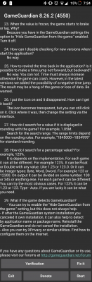 Screenshot of the application GameGuardian - #5